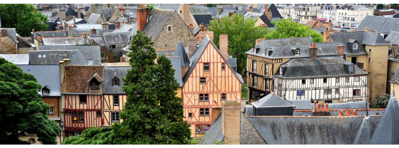 Vue aérienne Cité Plantagenêt, Le Mans