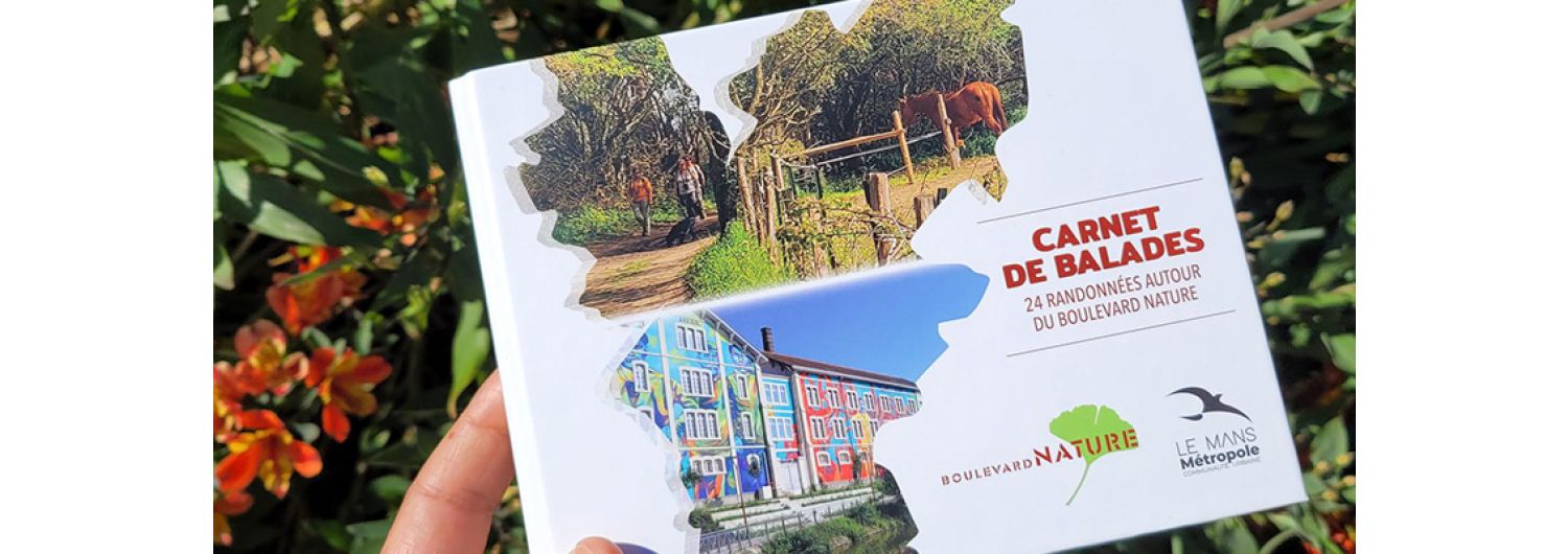 Le Carnet de balades "Autour du Boulevard Nature" a été réédité !
