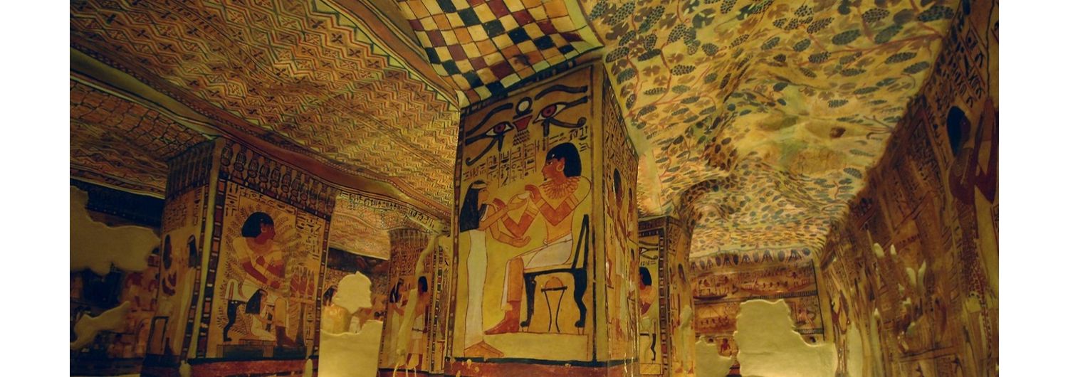 Galerie égyptienne du musée de Tessé 