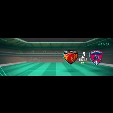 Visuel LE MANS FC - CLERMONT FOOT 63