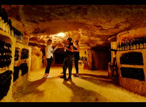 Visite de la cave Bacchus au Domaine Lelais