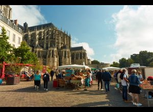 Marché des Jacobins - Le Mans