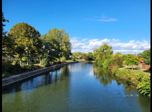 AUTOUR DU BOULEVARD NATURE : PORT DU MANS - MAISON DE L'EAU, ENTRE SARTHE ET HUISNE