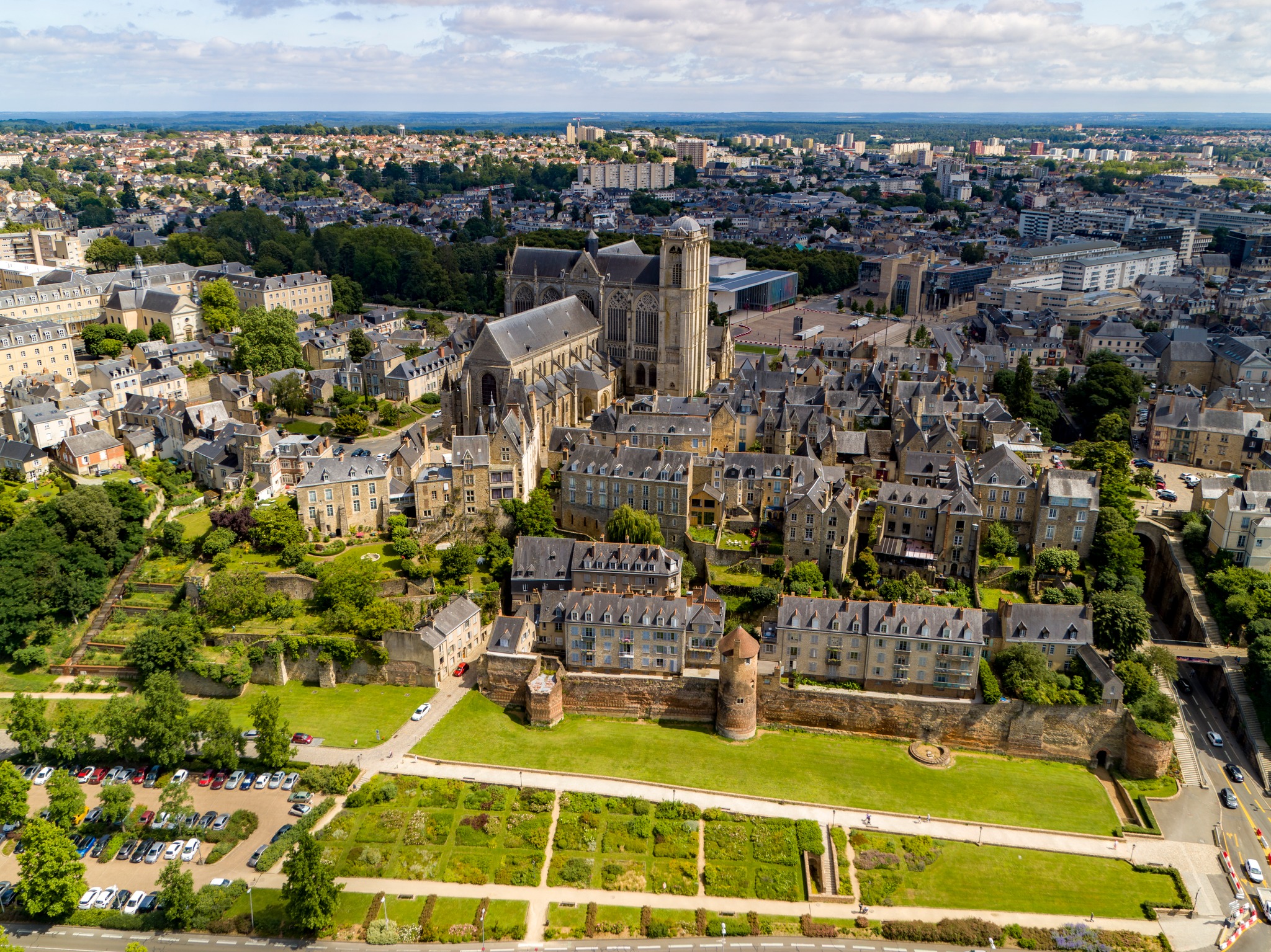 photo aérienne ©ville du Mans